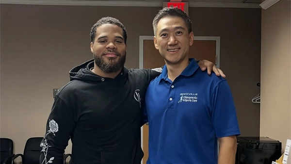 Dr. Yongmin Lee and a happy patient