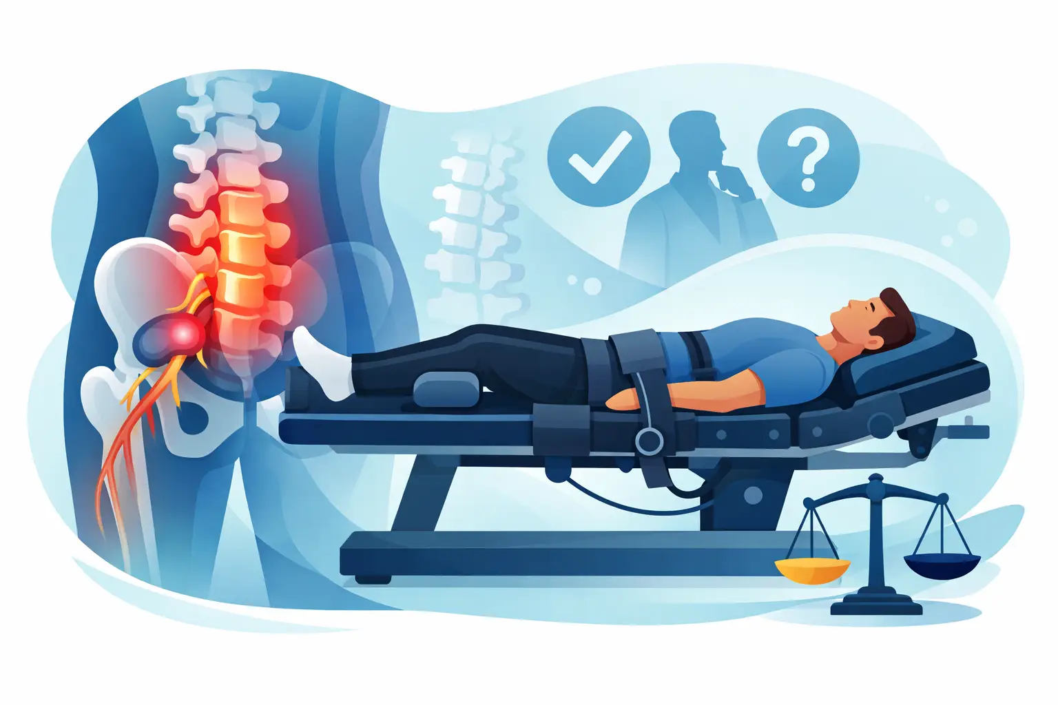 Is Spinal Decompression for Sciatica Right?