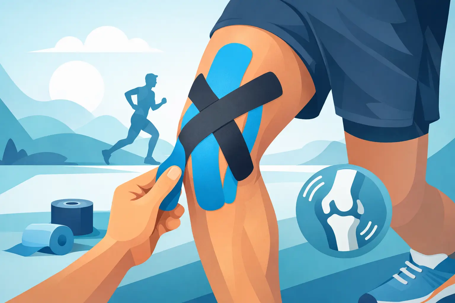 Kinesio Taping for Runner’s Knee