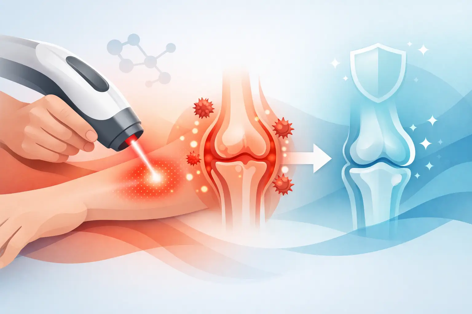 How Laser Therapy Reduces Inflammation Safely