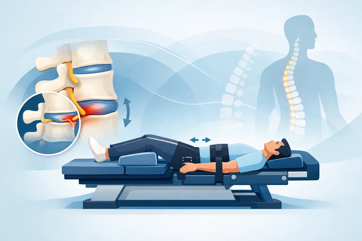 How Spinal Decompression Relieves Disc Pressure
