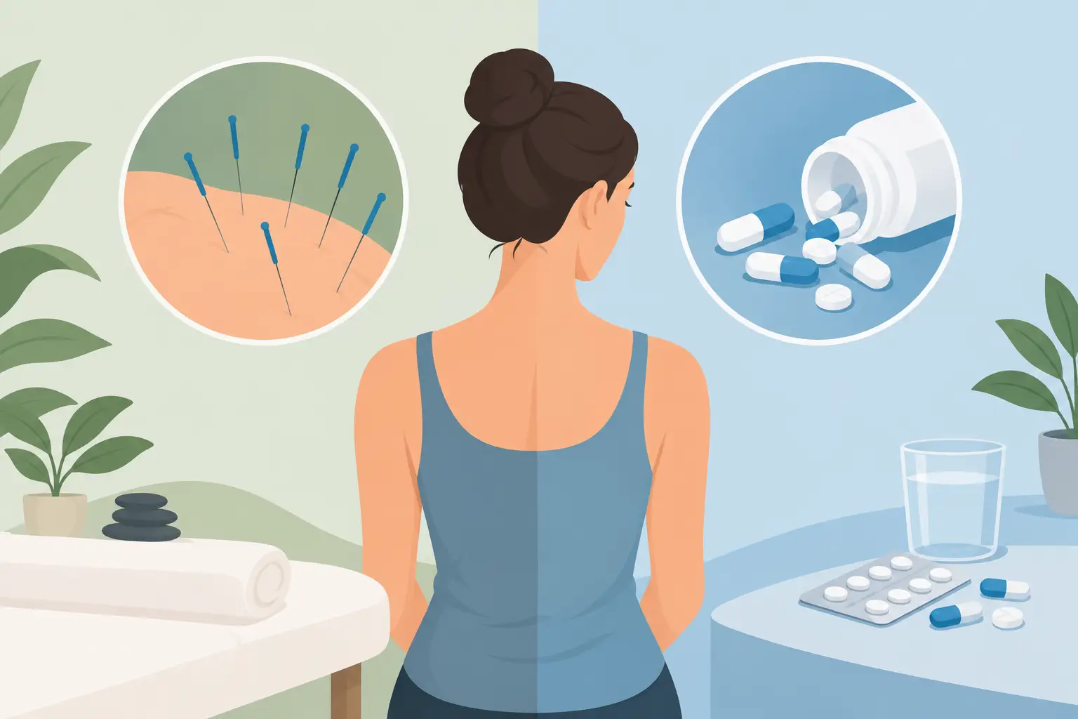 Acupuncture vs Medication for Pain Relief