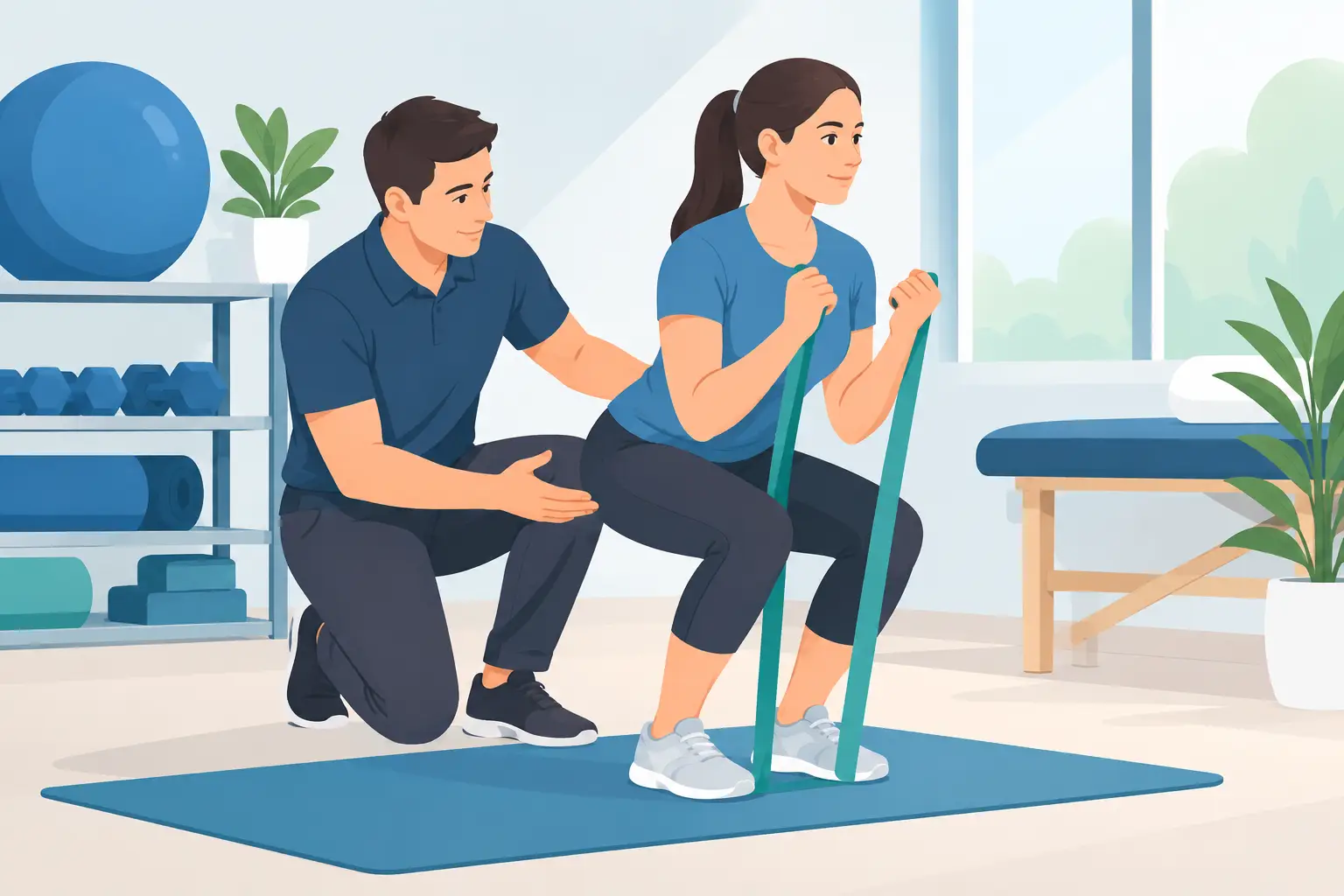 How Therapeutic Exercise Builds Strength Safely